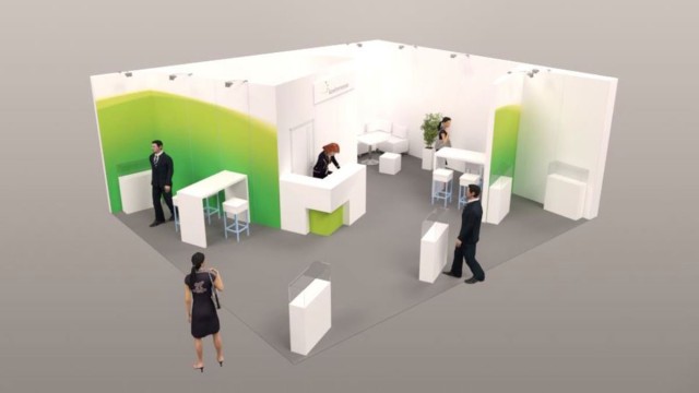 Slant Trade fair stand Slant