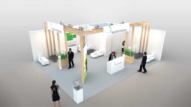 Woody Trade fair stand Woody