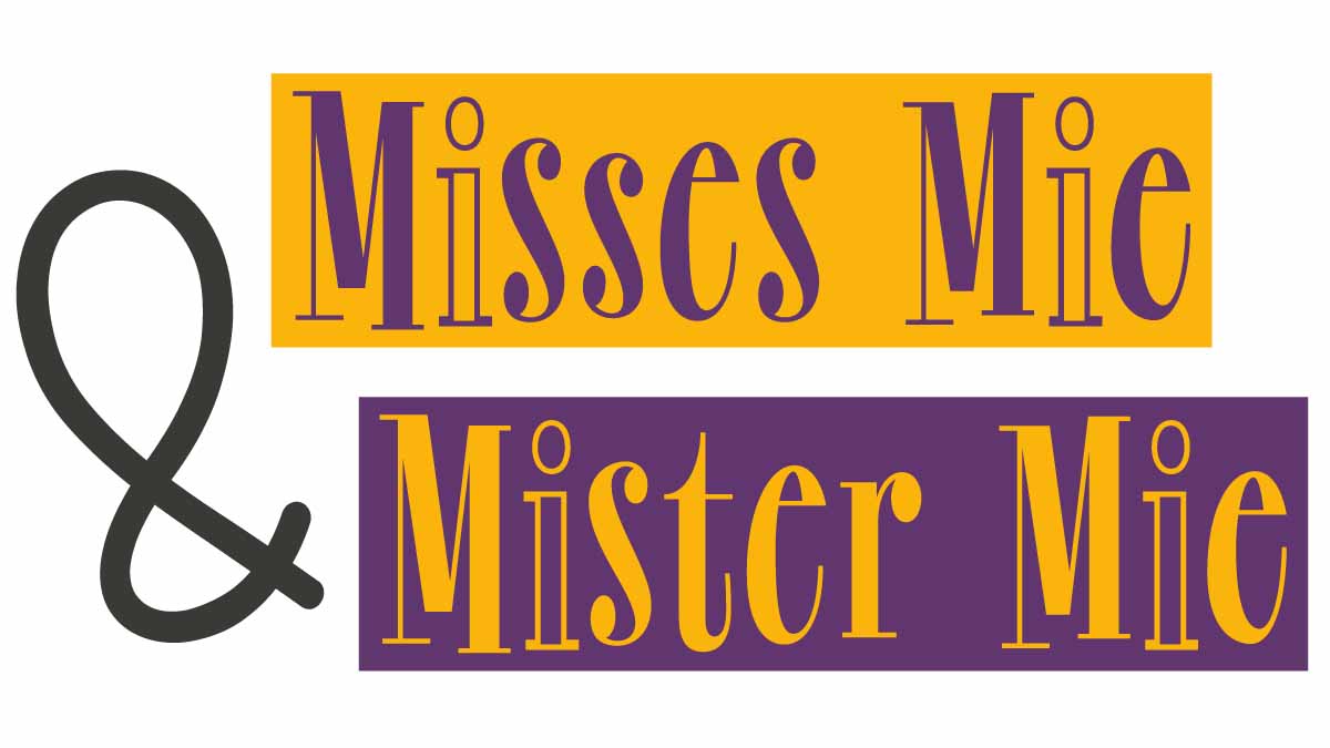 misses mie mister mie logo