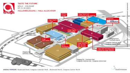 Hall and site plan Hall and site plan