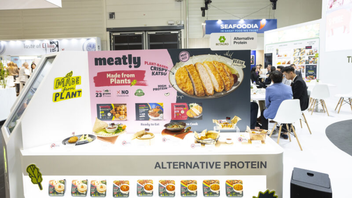 Stand zu alternativen Proteinen auf der Anuga